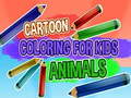 ເກມ Cartoon Coloring Book for Kids Animals
