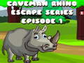 ເກມ Caveman Rhino Escape Series Episode 1