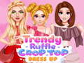 ເກມ Trendy Ruffle Crop Top Dress Up