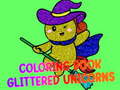 ເກມ Coloring Book Glittered Unicorns