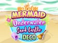 ເກມ Mermaid Underwater Sand Castle Deco