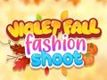 ເກມ Violet Fall Fashion Shoot