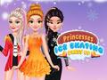 ເກມ Princesses Ice Skating Dress Up