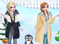 ເກມ Frozen Sisters South Pole Travel 