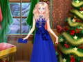 ເກມ Elsa Frozen Christmas Dress up