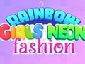ເກມ Rainbow Girls Neon Fashion
