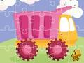 ເກມ Cute Kids Trucks Jigsaw