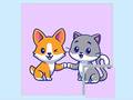 ເກມ Cats and Dogs Puzzle
