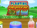 ເກມ Planting and Making Of Food