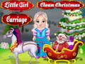 ເກມ Little Girl Clean Christmas Carriage