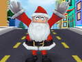 ເກມ Santa City Run surfers