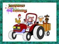 ເກມ Tractor Coloring Pages