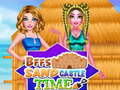 ເກມ BFFs Sand Castle Time