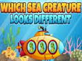 ເກມ Which Sea Creature Looks Different