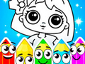 ເກມ Coloring Dolls