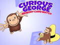 ເກມ Curious George Memory Card Match