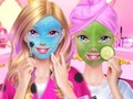 ເກມ Best Friends Sleepover Party
