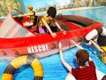 ເກມ Beach Rescue Emergency Boat