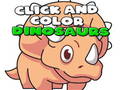 ເກມ Click And Color Dinosaurs