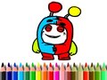 ເກມ Back to School: OddBods Coloring Book