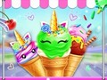 ເກມ Unicorn Ice Cream Corn Maker 