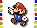 ເກມ Back To School  Mario Coloring