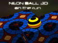 ເກມ Neon Ball 3d on the run