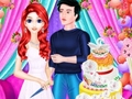 ເກມ Mermaid Girl Wedding Cooking Cake