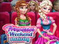 ເກມ Princesses Weekend Activities