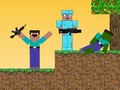 ເກມ Noob vs Pro: Zombie Apocalypse