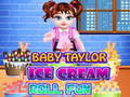 ເກມ Baby Taylor Ice Cream Roll Fun