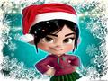 ເກມ Vanellope Von Schweetz Christmas Dress Up