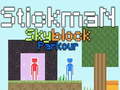 ເກມ Stickman Skyblock Parkour
