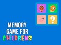 ເກມ Memory Game for Childrens
