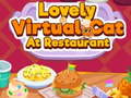 ເກມ Lovely Virtual Cat At Restaurant