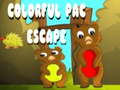 ເກມ Colorful Pac Escape