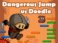 ເກມ Dangerous Jump vs Doodle Jump