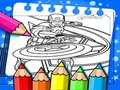 ເກມ Captain America Coloring Book 