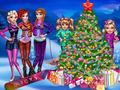 ເກມ Princesses Christmas tree