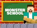 ເກມ Monster School: Roller Coaster & Parkour
