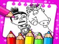 ເກມ Despicable Me Printable Coloring Book