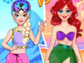 ເກມ Summer vs Winter Princesses Battle