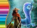 ເກມ Coloring Book for Raya And The Last Dragon