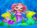 ເກມ Cute Mermaid Girl Dress Up 