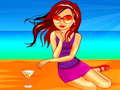 ເກມ Beach Girl Dressup