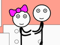 ເກມ Stickman Jailbreak - Love Story