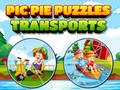 ເກມ Pic Pie Puzzles Transports