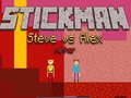 ເກມ Stickman Steve vs Alex Nether