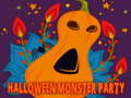 ເກມ Halloween Monster Party Jigsaw