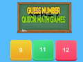 ເກມ Guess number Quick math games